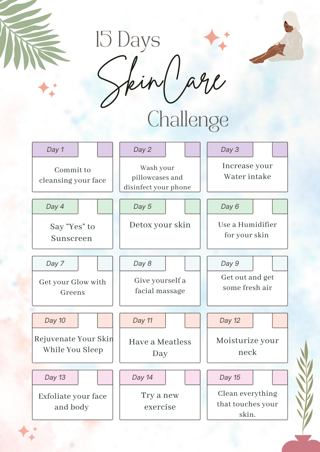 15 Day Skincare Challenge