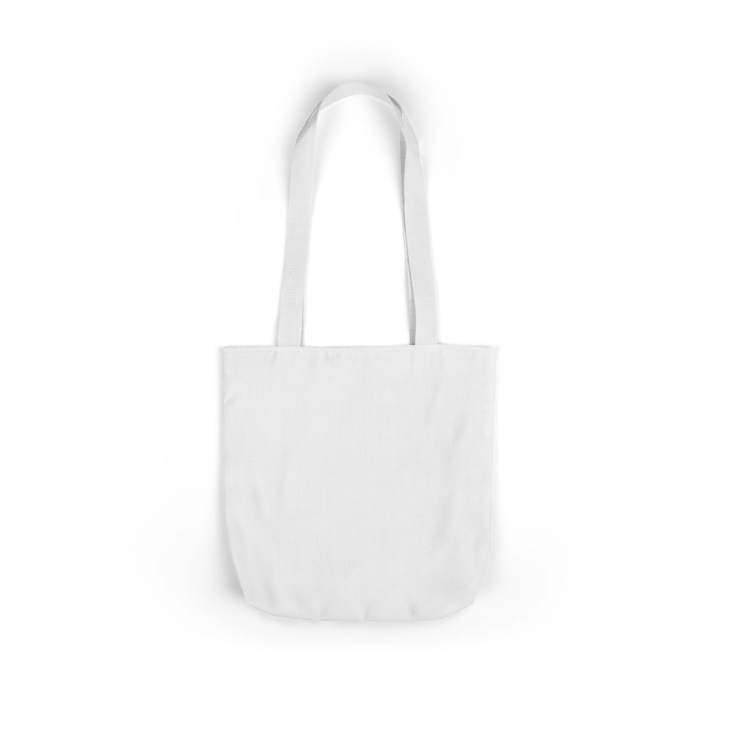 Motivational Canvas Tote Bag with 5-Color Straps - Unbothered, Moisturized, Hydrated, Flourishing