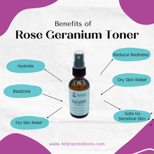 Load image into Gallery viewer, what are the benefits of Rose Geranium Toner 
