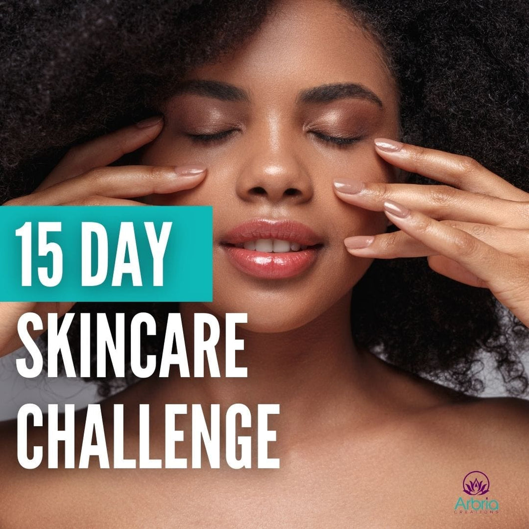Join our 15 Day Skincare Challenge PDF