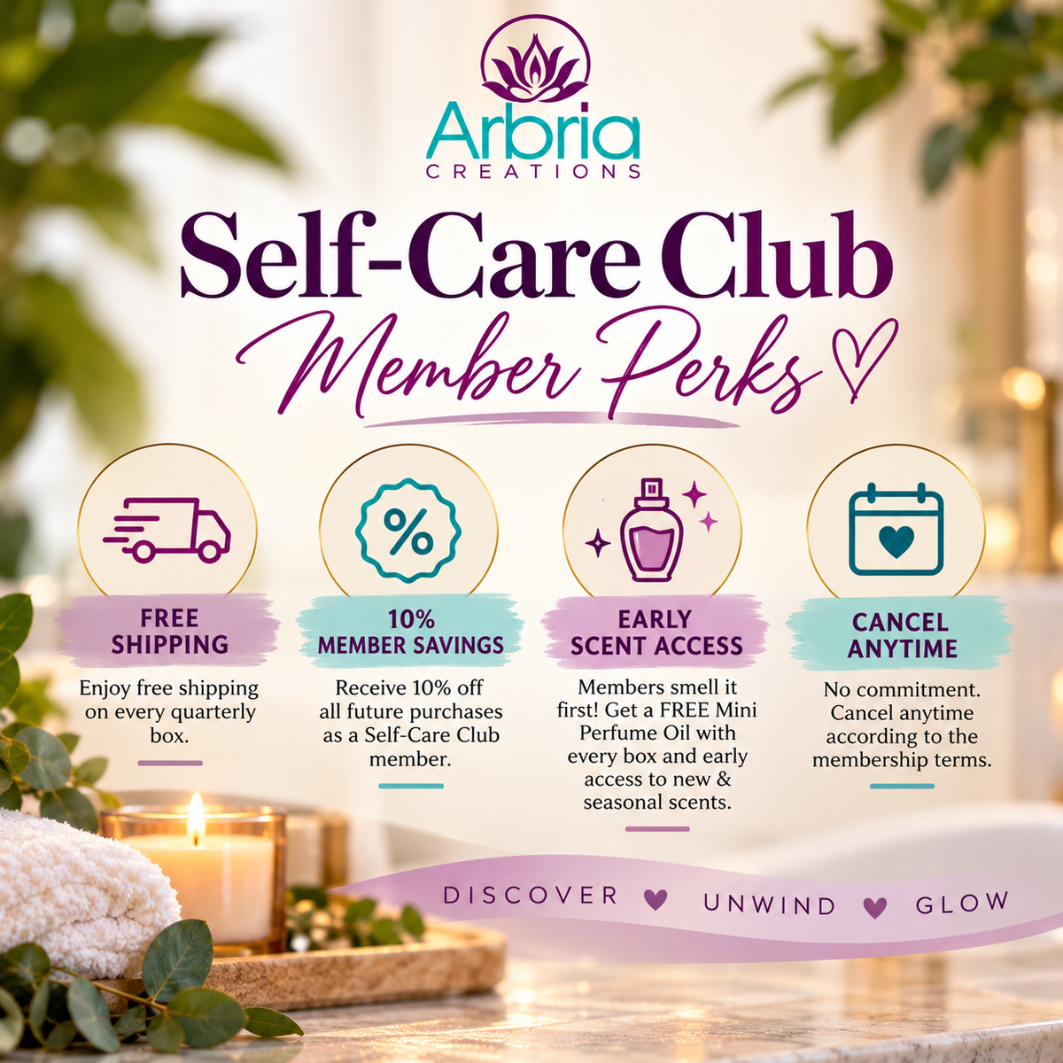 Arbria Self-Care Club