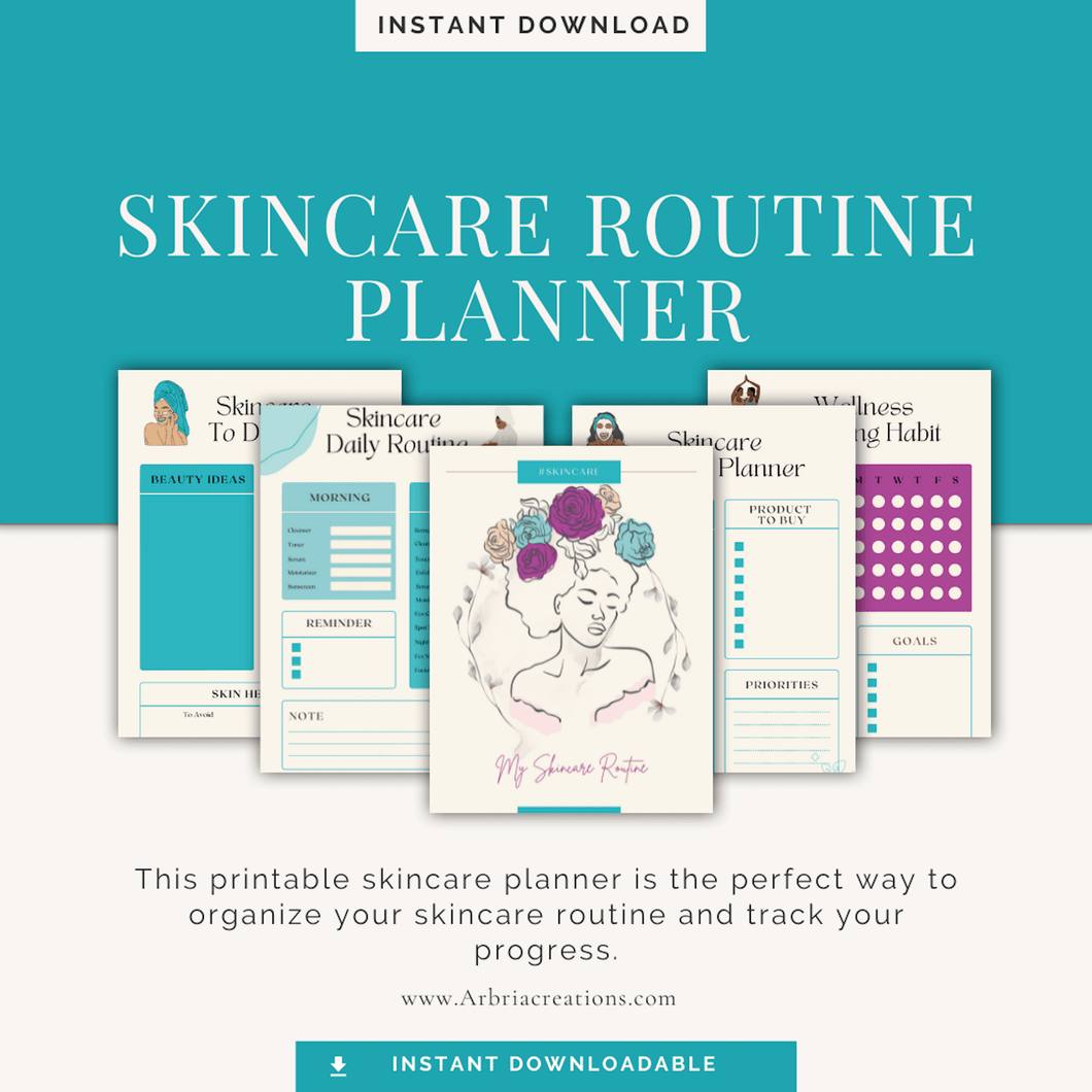Skincare Routine Planner