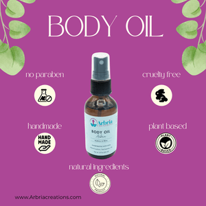 Lavender & Vanilla Body Oil