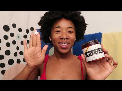 Woman Video using Body butter