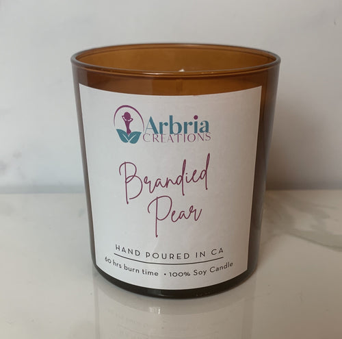 Arbria's Lux Candle - Brandied Pear